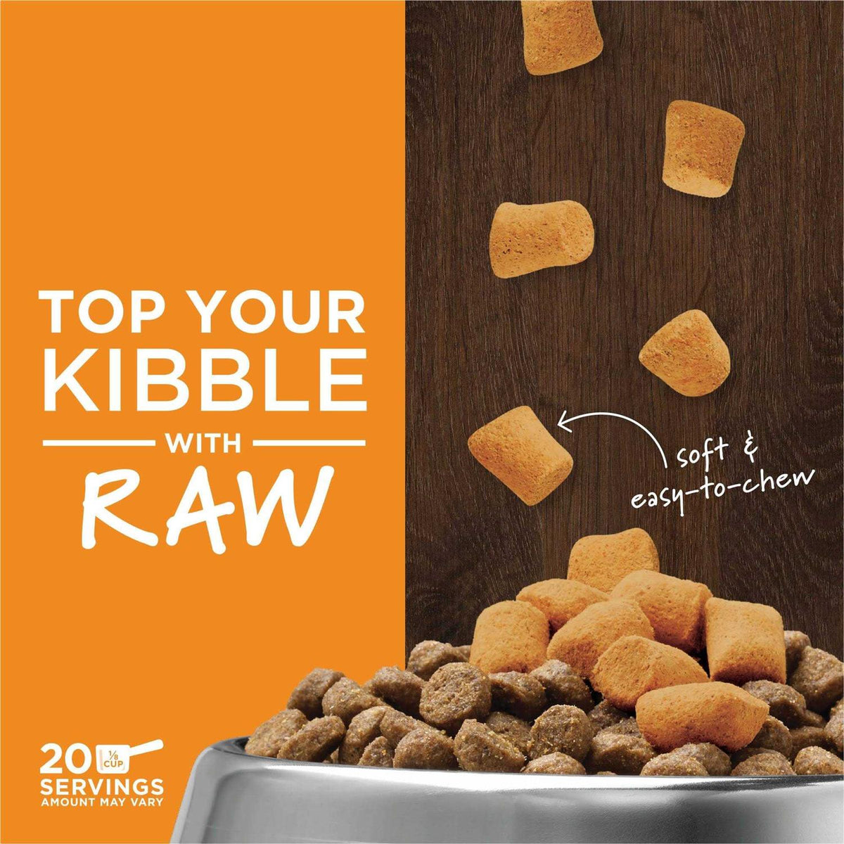 Freeze-Dried Grain-Free Dog Food Topper D77729