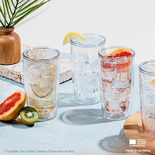 16oz 4pk Double Walled Insulated Tumbler Cup E7225