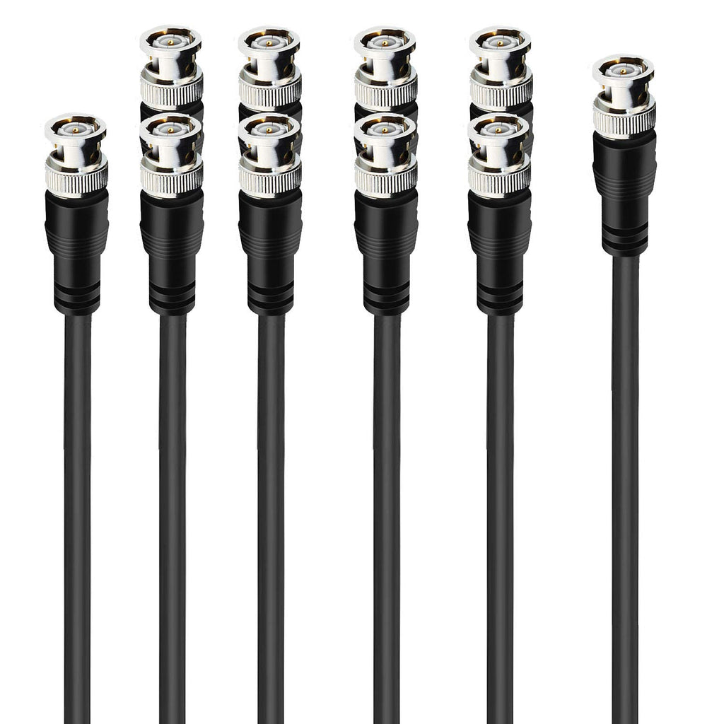 5-Pack 5ft BNC Male to BNC Male 75-Ohm Cable K294