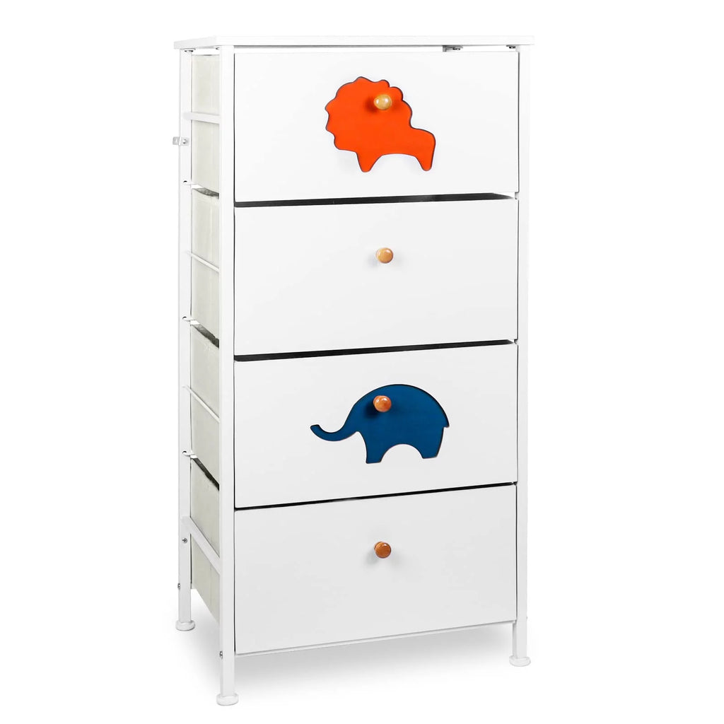 White 5 Drawer Dresser H389380