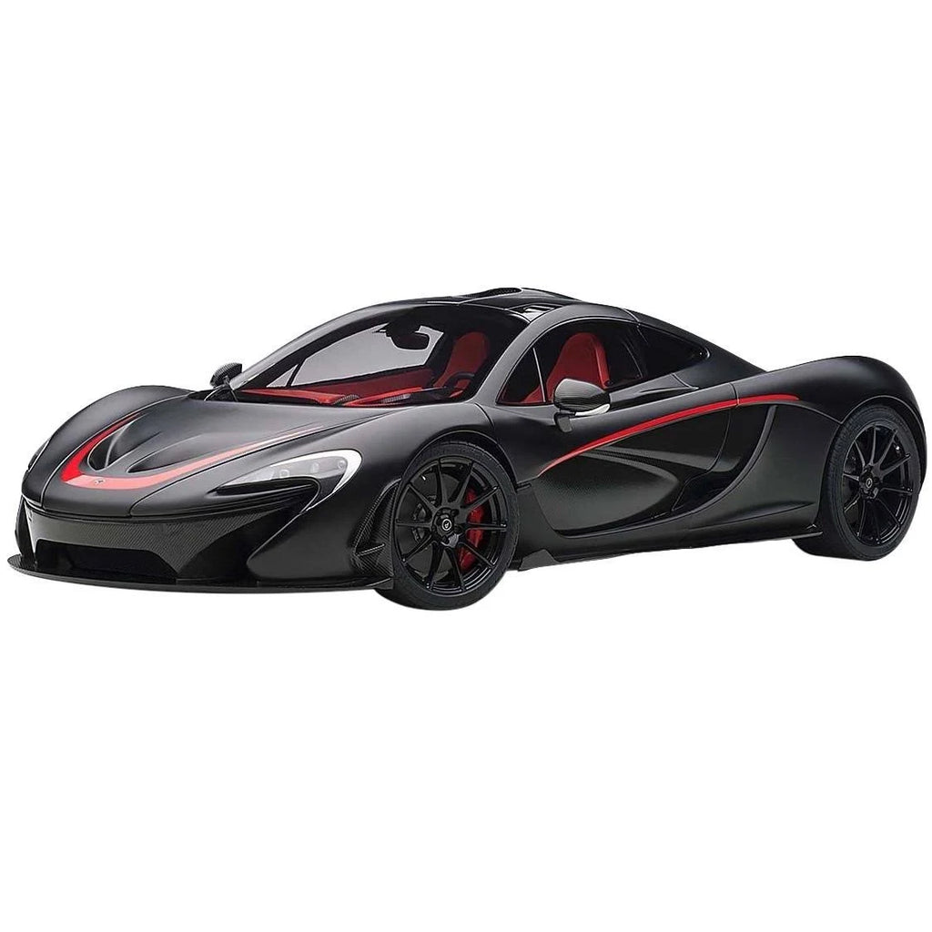 Matt Black with Red Accents 1/12 Model Car H15757