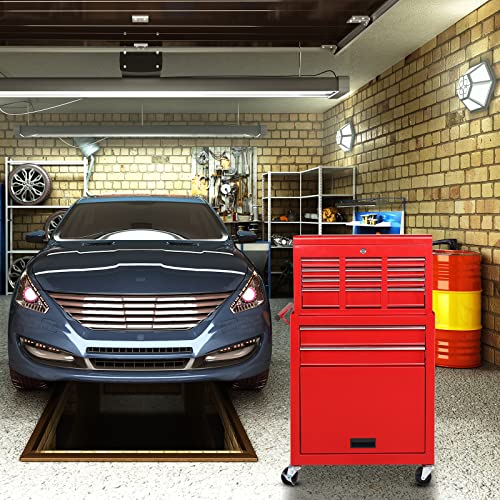 5-Drawer Rolling Tool Chest with Lockable Wheels W35556