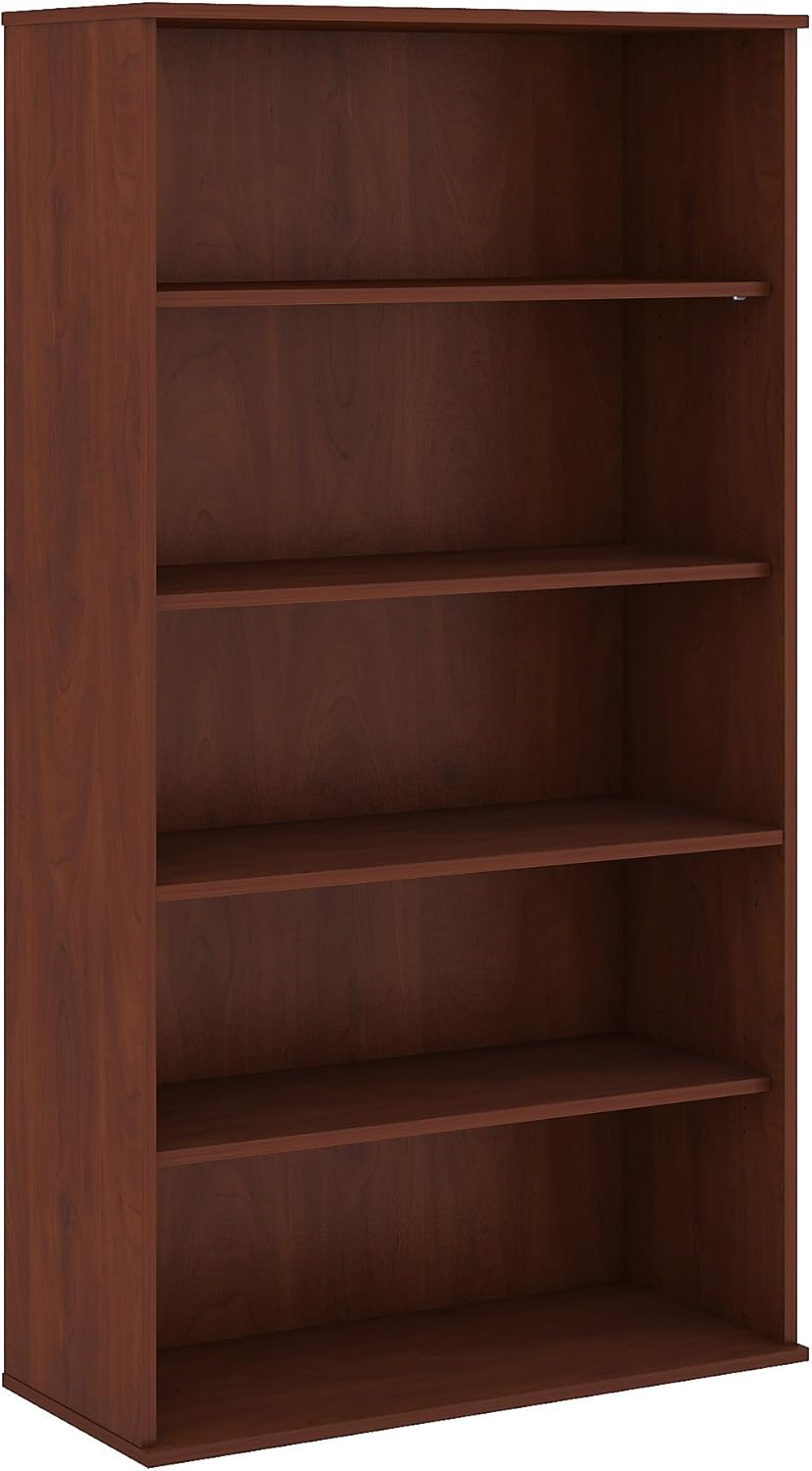 5 Shelf Bookcase in Mocha Cherry T748937