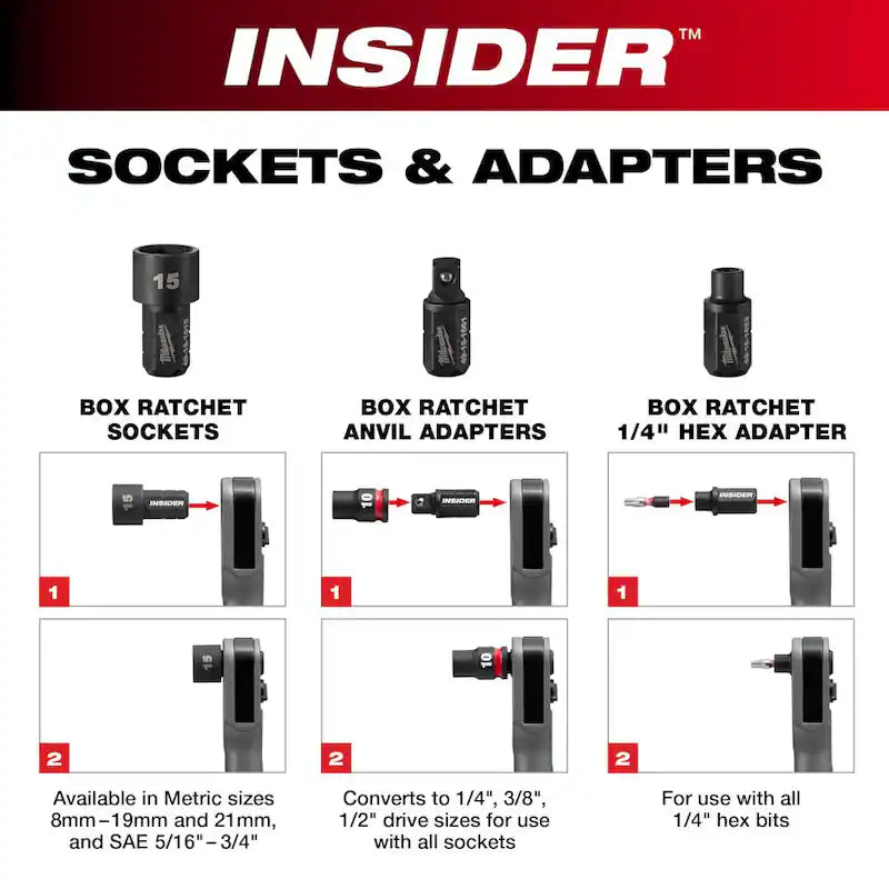 12V Lithium-Ion Brushless Cordless Extended Reach Box Ratchet S660650