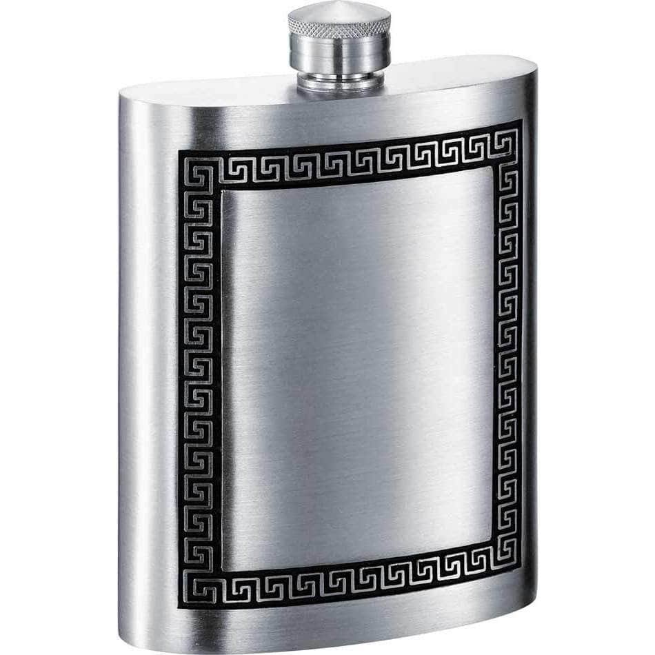 Genuine Pewter 6oz Hip Flask A28862