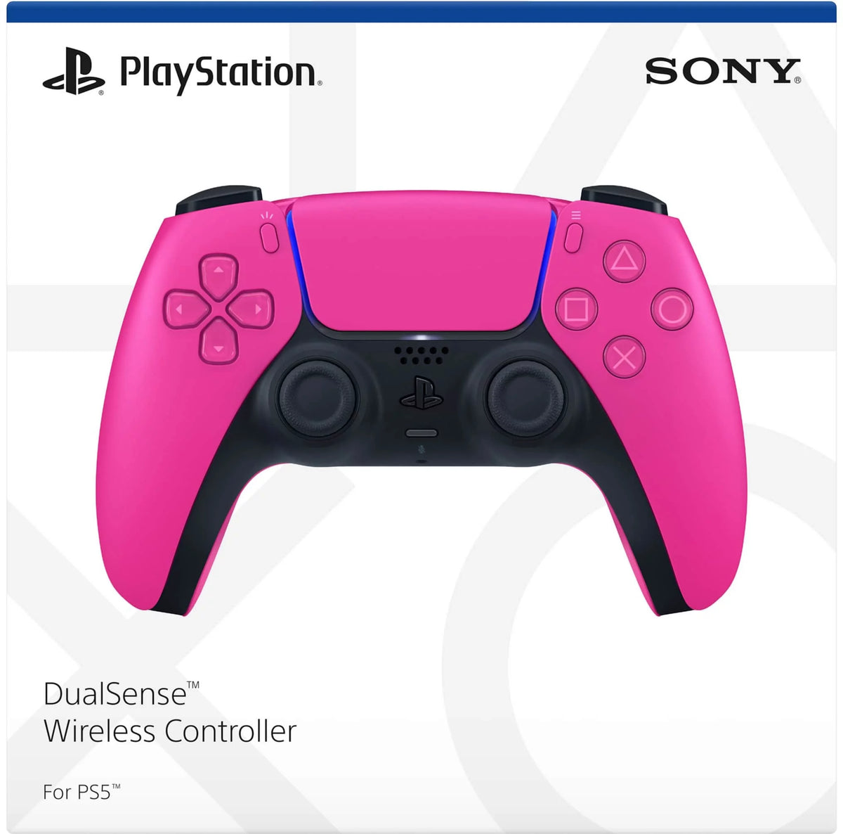 PlayStation 5 Slim Disc Edition with Two Controllers White and Nova Pink Dualsense I5353