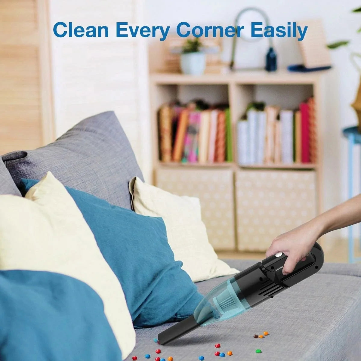 Cordless Handheld Vacuum Cleaner 6500Pa with Multi-Nozzles M679732