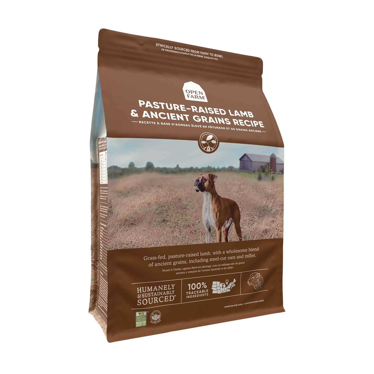 Pasture Raised Lamb Ancient Grains Dry Dog Food C13620