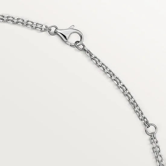 Love Necklace With 2 Diamonds M8833