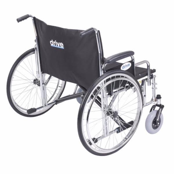 Heavy Duty Extra Wide Wheelchair with Detachable Full Arms Y939