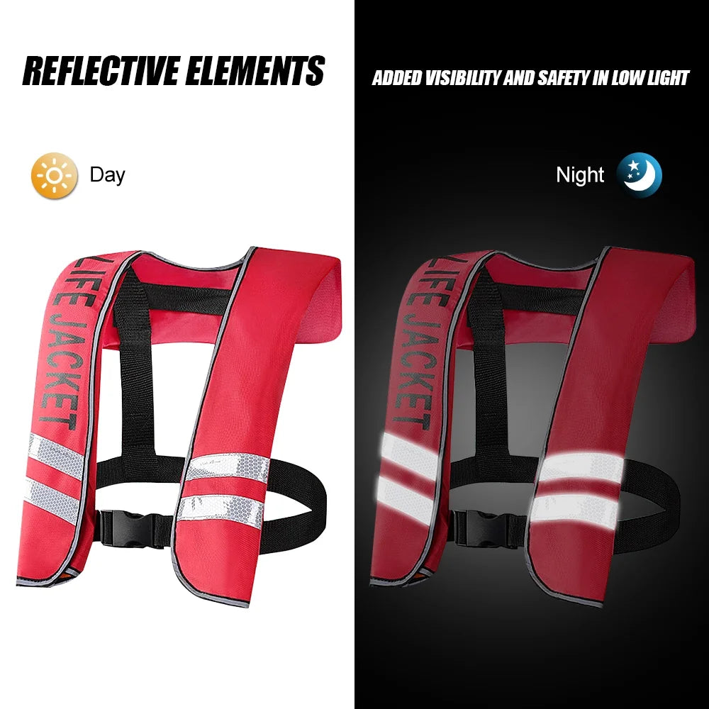 Auto Inflatable Adult Safety Float Suit B7476