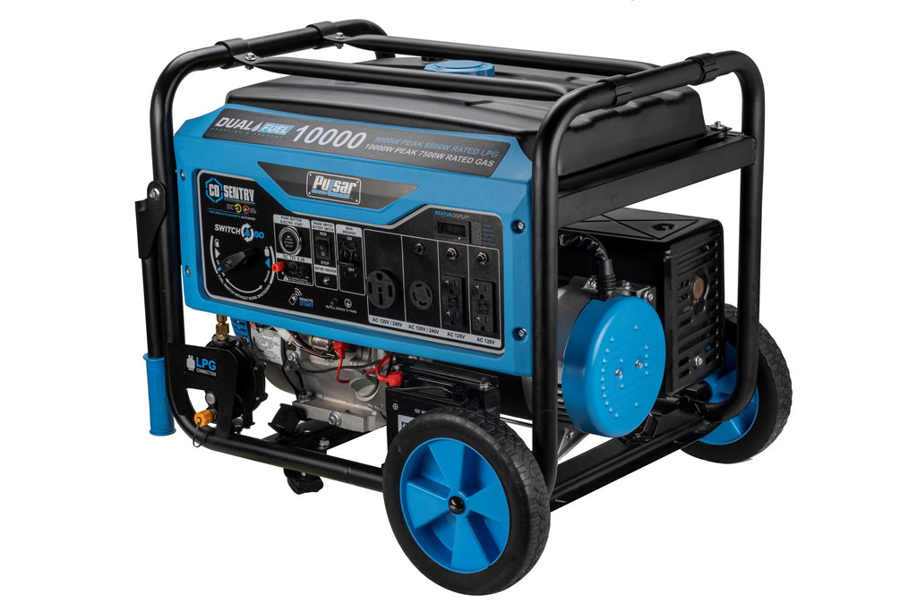 10,000 Watt Dual Fuel Portable Generator with Remote Start X61002