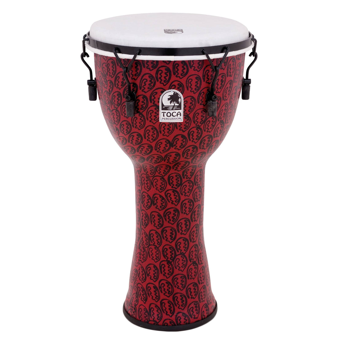 Mechanically-Tuned Djembe 12 in. Red P125