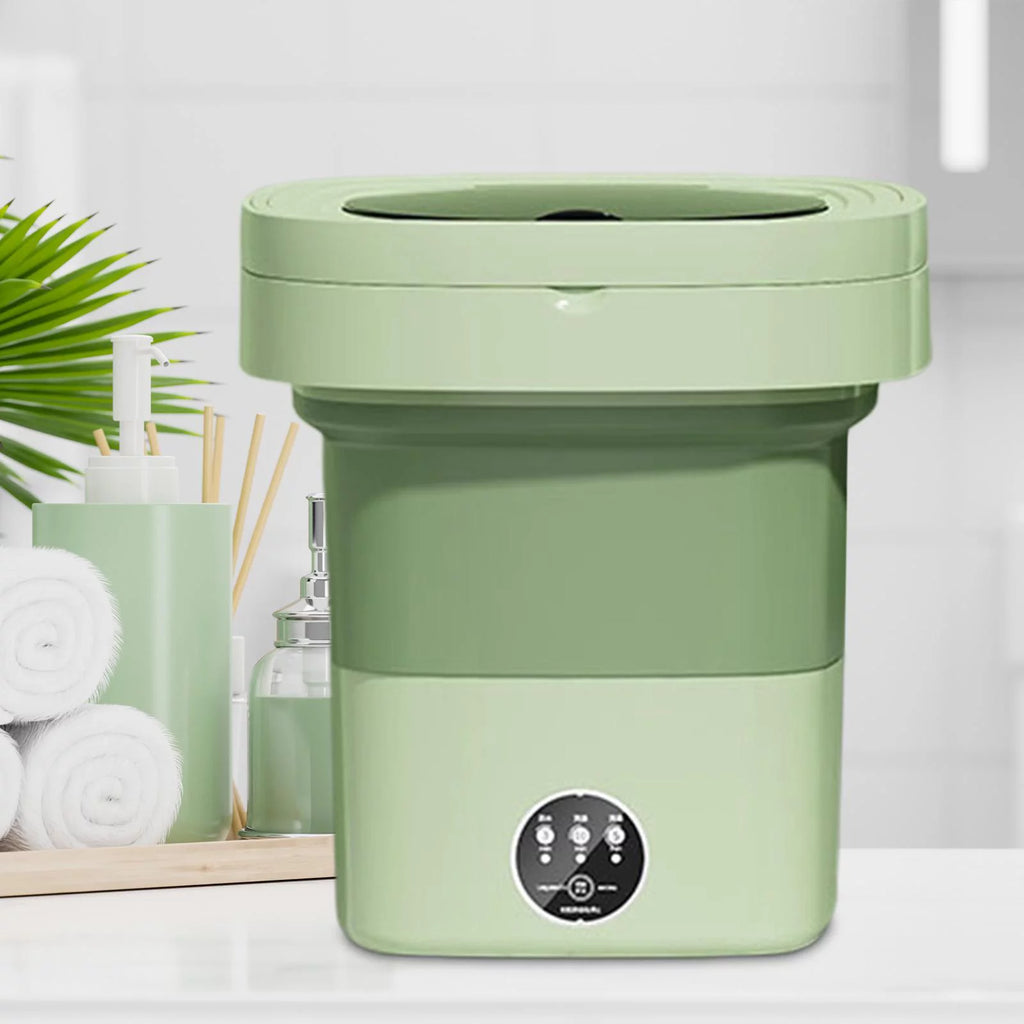 Portable Folding Washing Machine 8L Green R10008