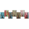 Solid Wood 11-Hook Wall Mounted Coat Rack O70173