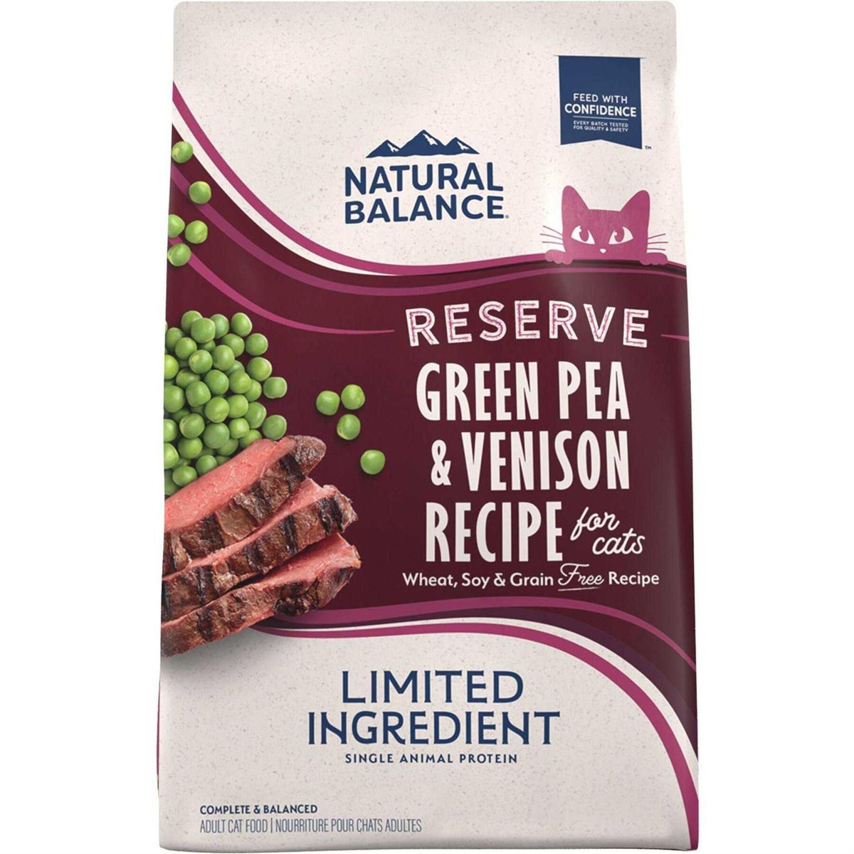 Grain Free Green Pea & Venison Dry Cat Food S5736