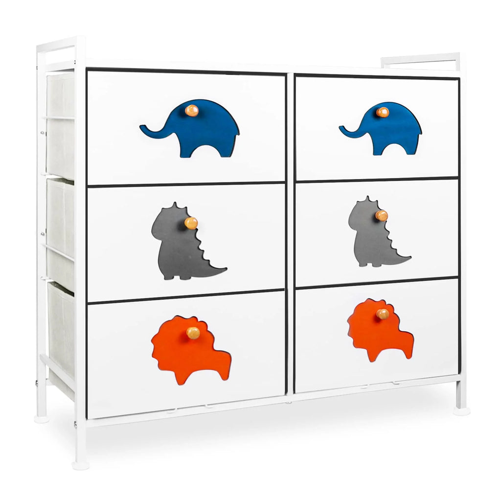 White 5 Drawer Dresser H389380