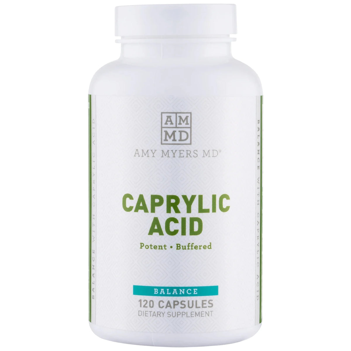 Caprylic Acid Capsules 800 mg 120 Cap Dietary Supplement B741