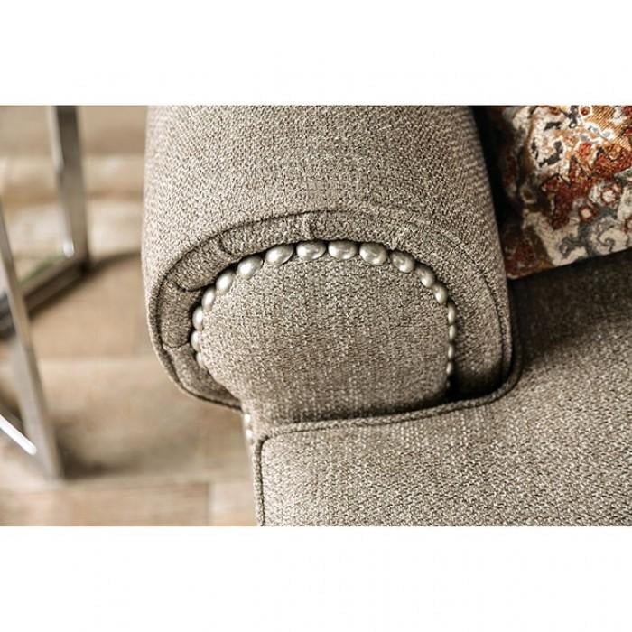 Gray Chenille Sofa P8297