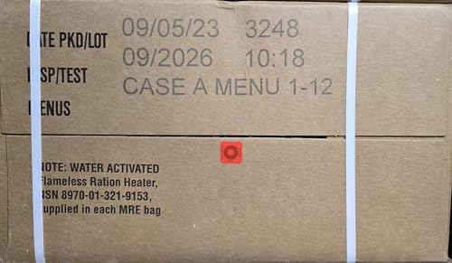 MRE Case – Military MRE Random Case H6144
