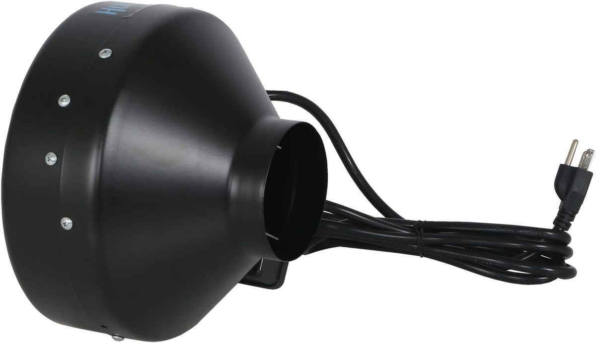 Black 4-Inch 171 CFM Inline Centrifugal Fan T842944