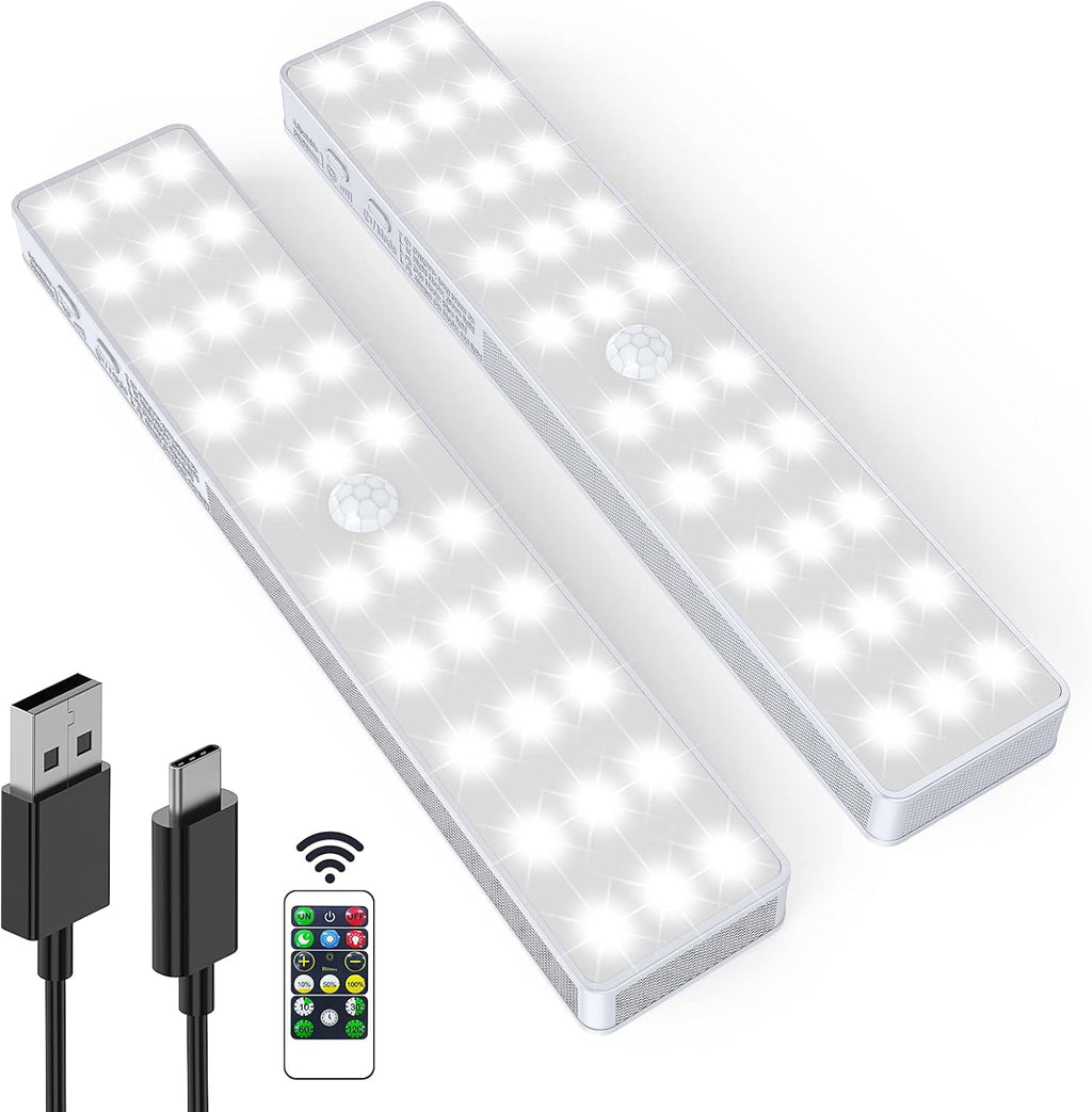 Rechargeable Dimmable Motion Sensor LED Closet Light (6 Pack) Z676