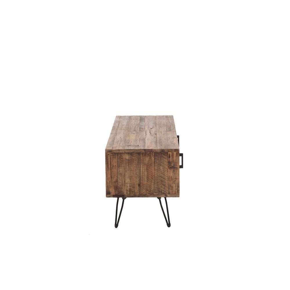 Carbon Black Media TV Stand D27162