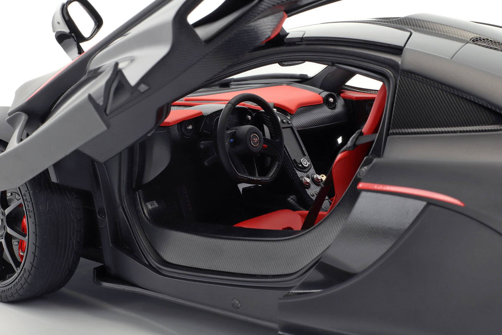 Matt Black with Red Accents 1/12 Model Car H15757