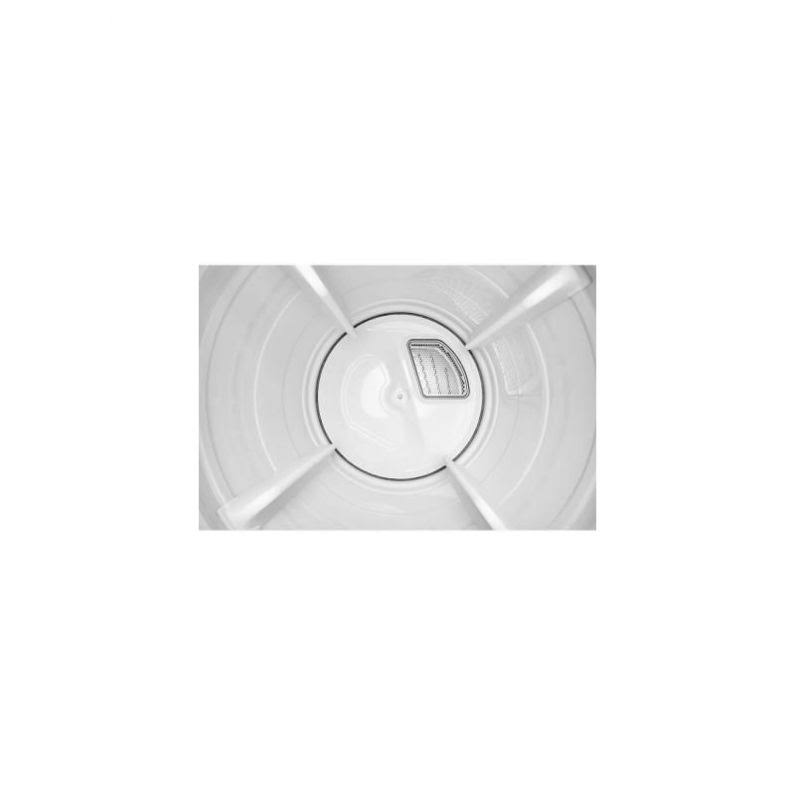 White Front-Loading Gas Dryer D85236