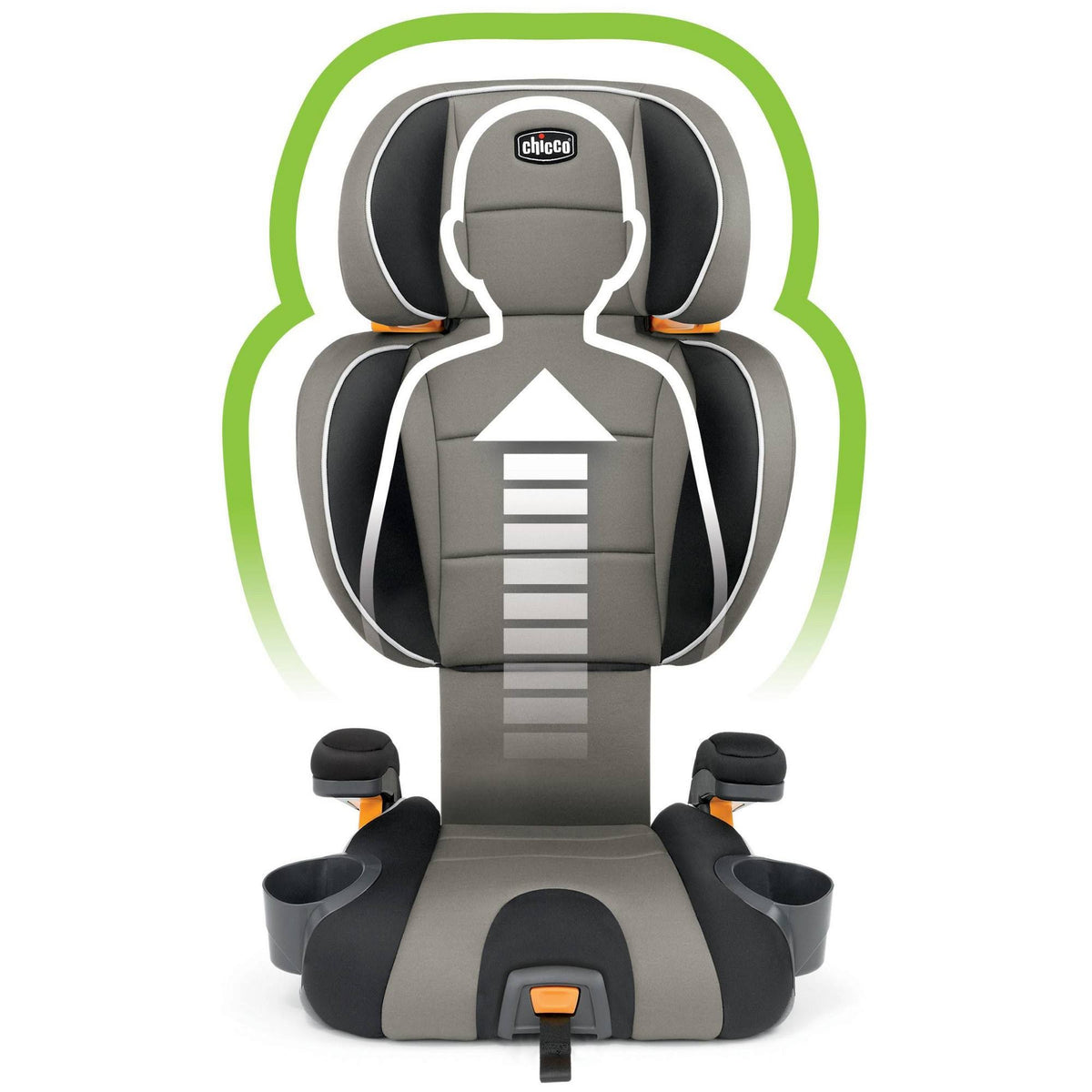 2-in-1 Belt Positioning Booster Car Seat W74792