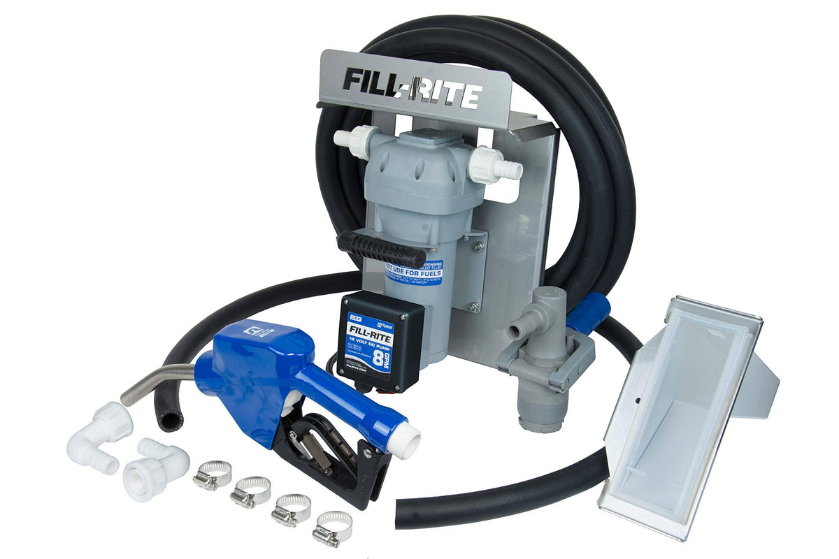 12V DC 8GPM Def Transfer Pump with Auto Nozzle S11400