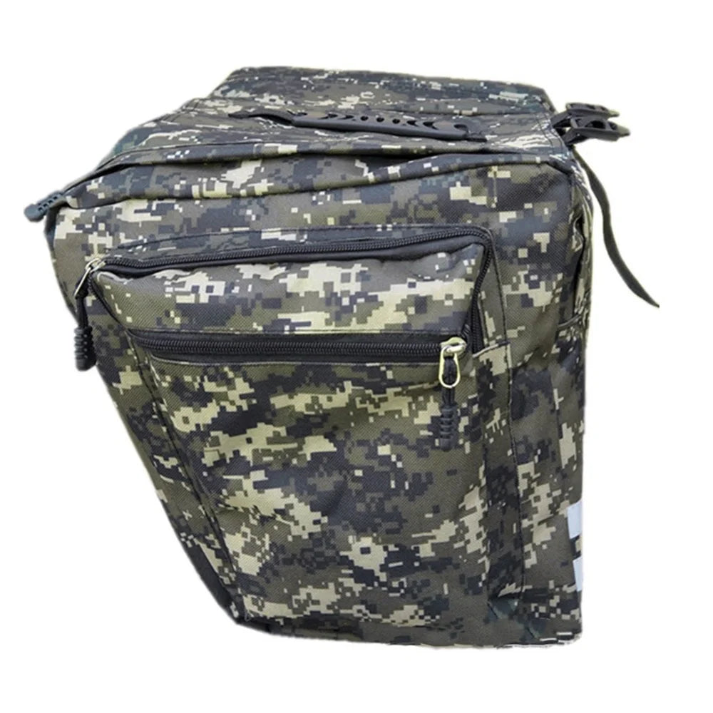 Rear Seat Bag Cycling Bike Rack Double Pannier Bag P6306