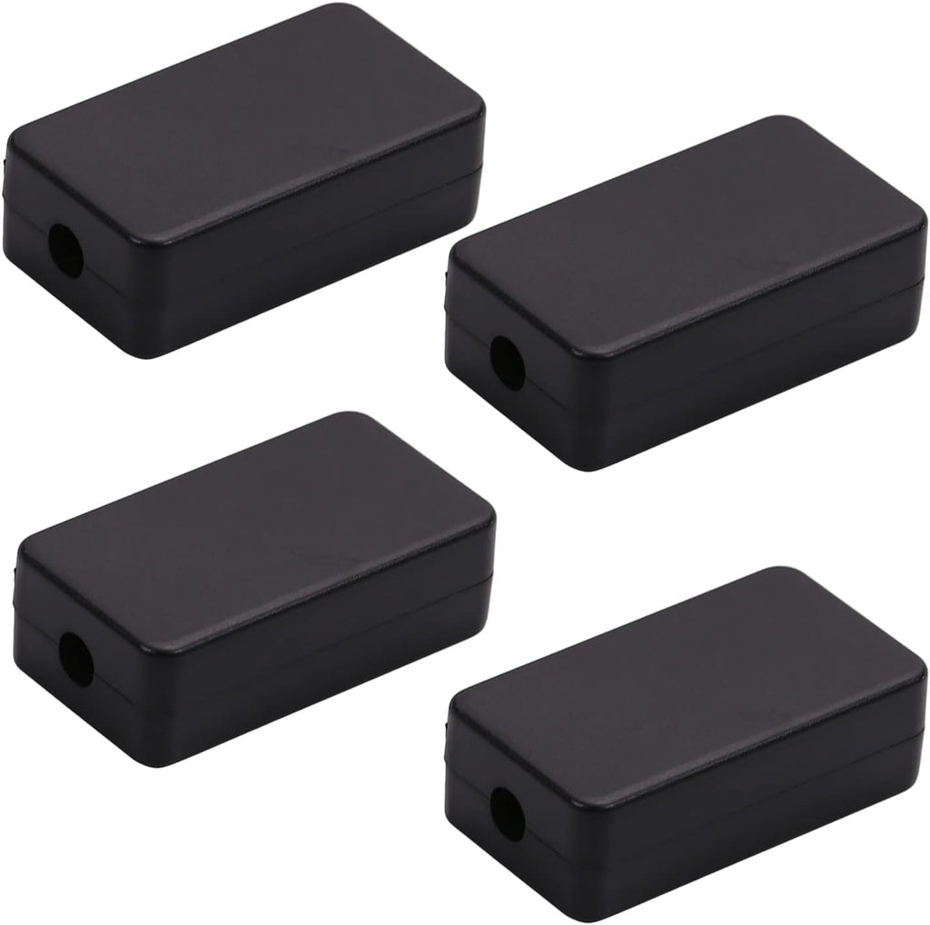 Black ABS Plastic Junction Box with Ear C2372