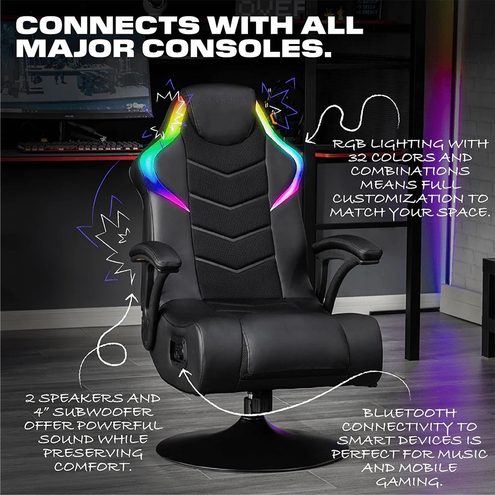 Black Mesh Gaming Chair B175879