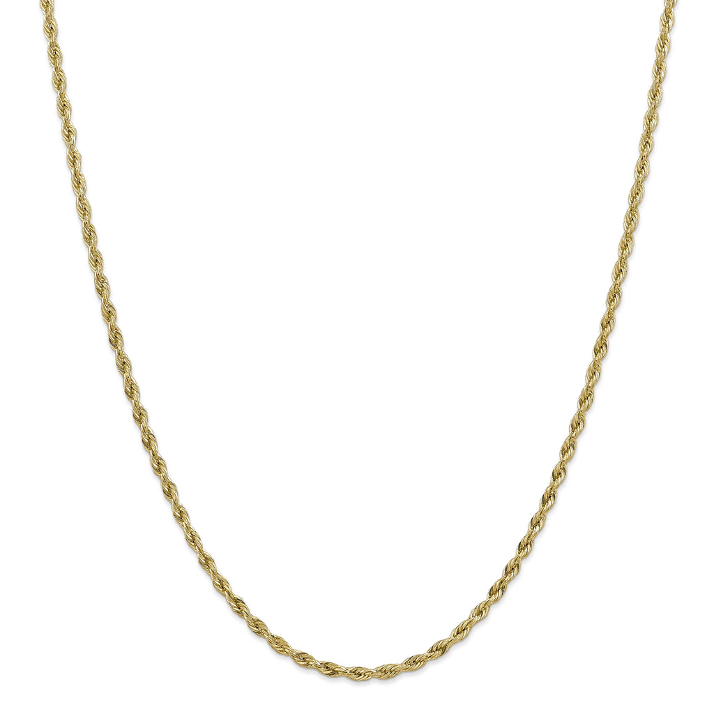 14ky 3.0mm Semi-Solid Rope Chain C5858