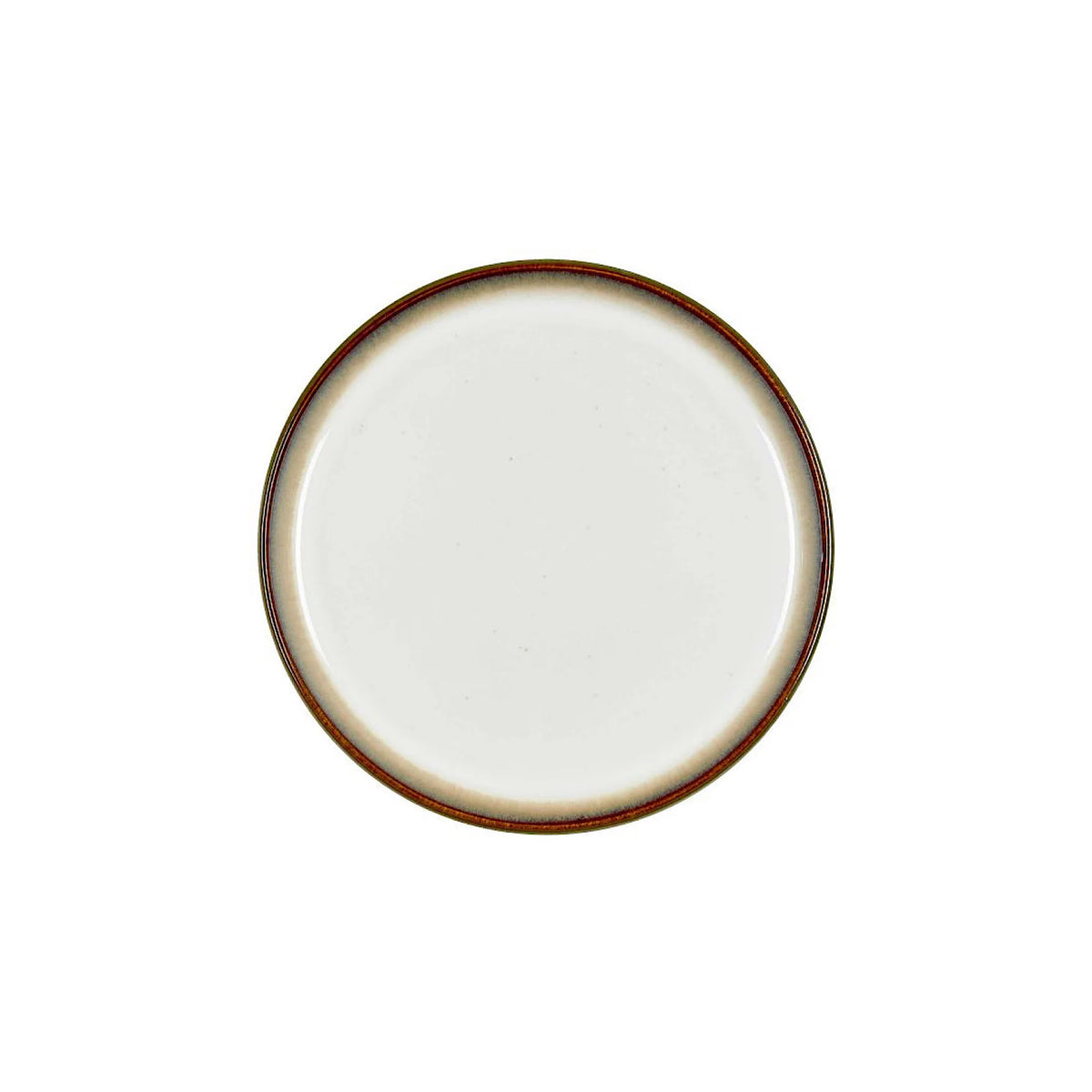 Stoneware Plate 21 cm Grey Cream F946