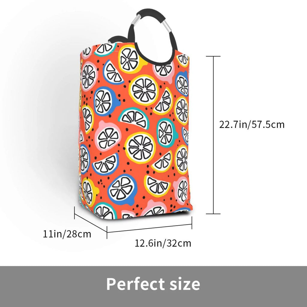 Collapsible Laundry Basket with Handles Q8571
