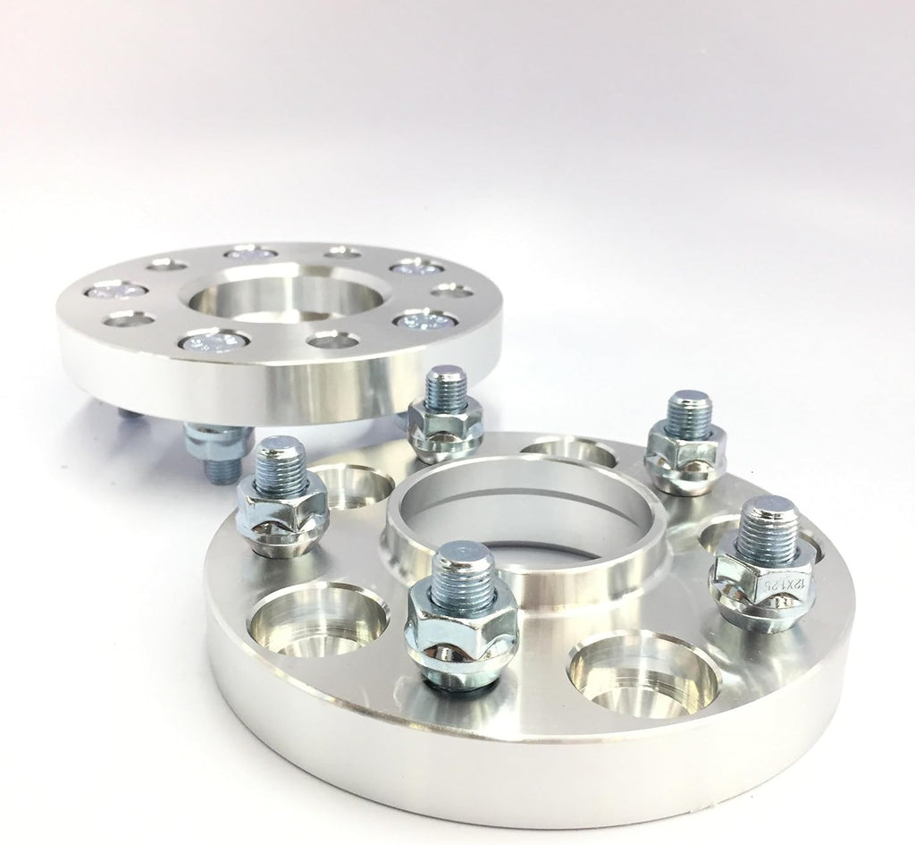 2 Pieces 20mm Hub Centric Wheel Adapters 5x114.3 to 5x100 67.1 to 54.1mm Center Bore 12x1.5 Thread Pitch N406528