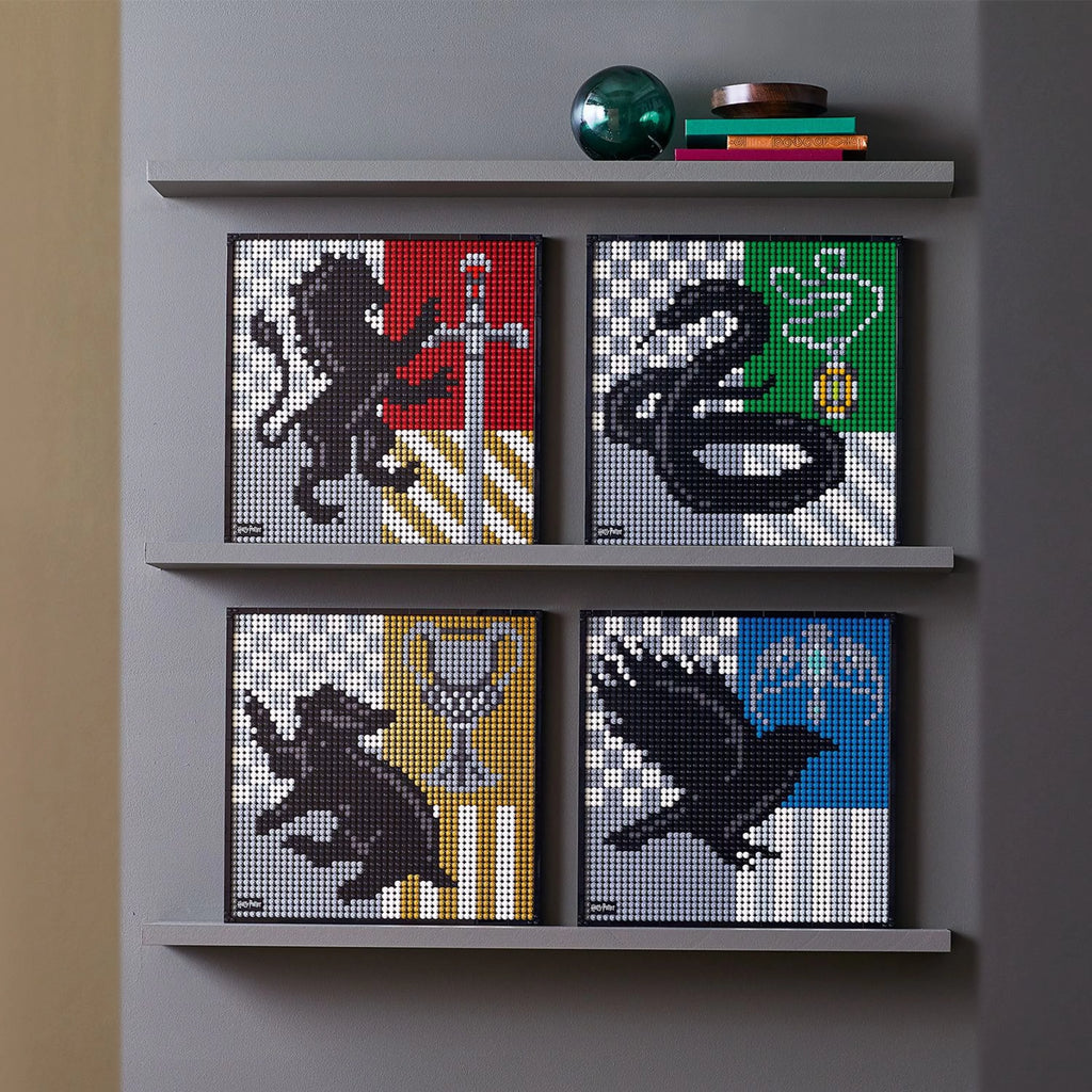 LEGO Art Harry Potter Hogwarts Crests (4,249 Pieces) R42722