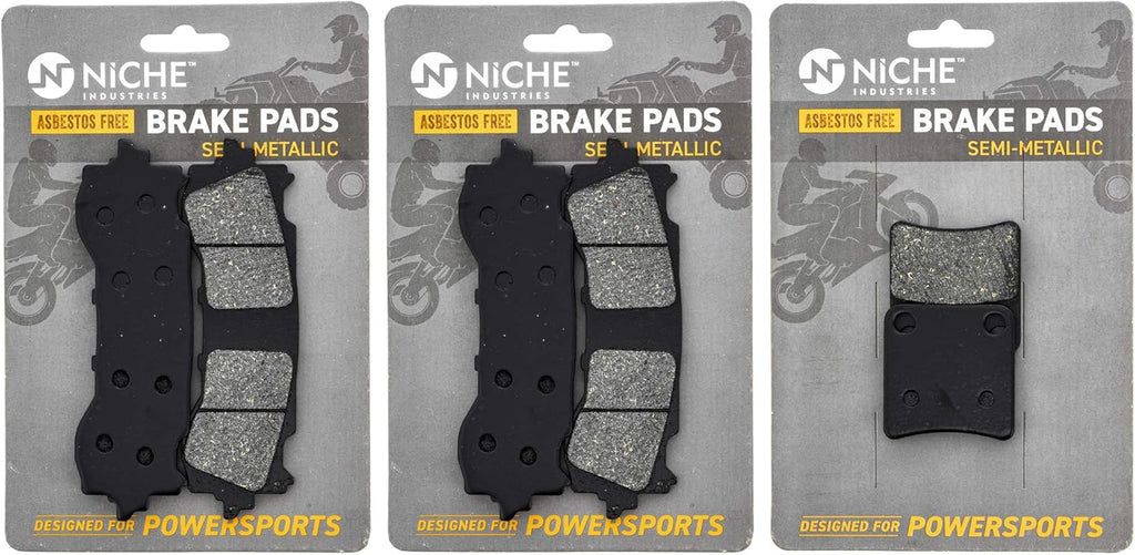 Semi-Metallic Brake Pad Set Pack of 2 G6765