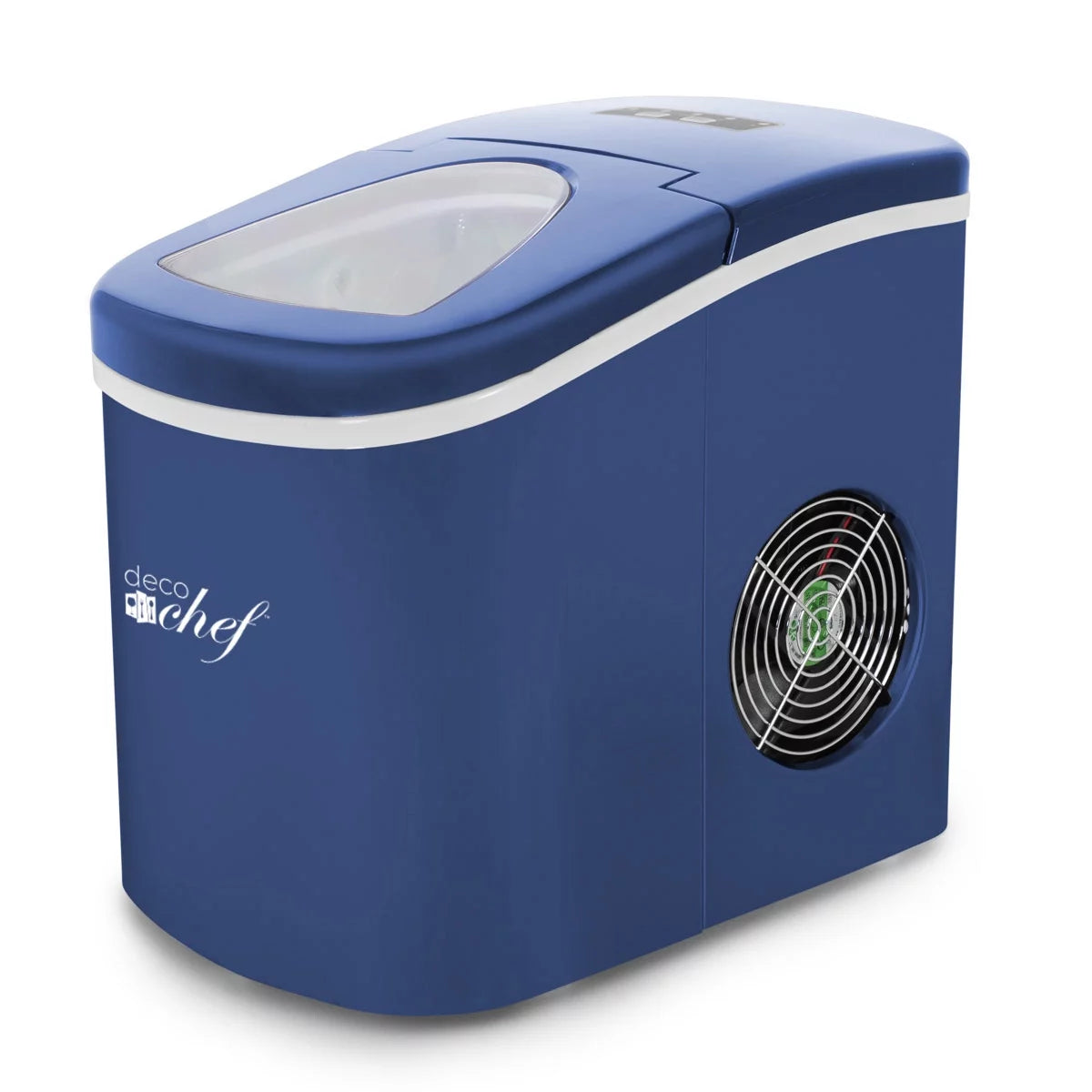 Blue Compact Electric Top Load Ice Maker Y885428