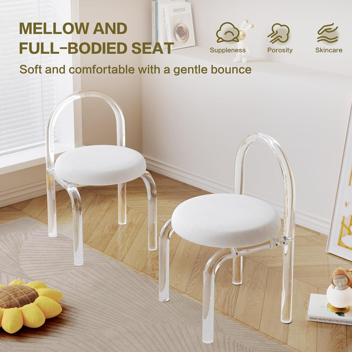 Clear Acrylic Chair P61543