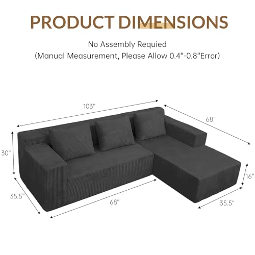 60" Memory Foam Fold Sofa Bed with 2 Pillows Dark Gray Z117600