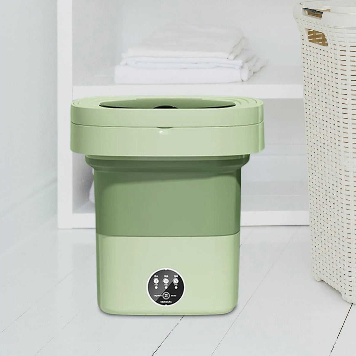 Portable Folding Washing Machine 8L Green R10008