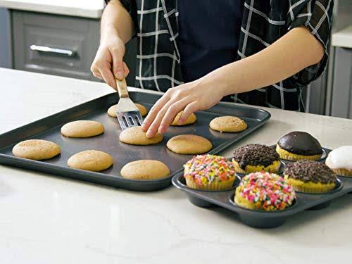 8 Piece Nonstick Carbon Steel Baking Pan Set X606