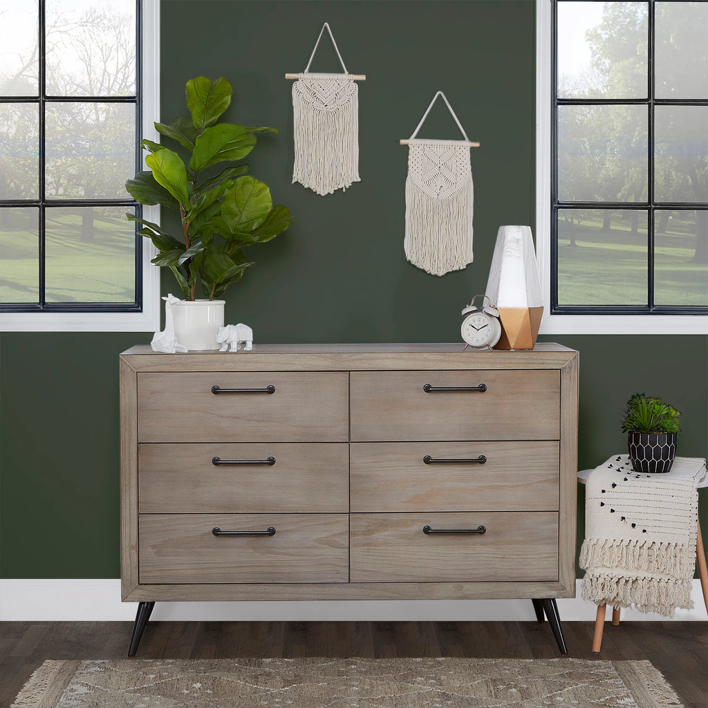 Mid Century Double Dresser F554602