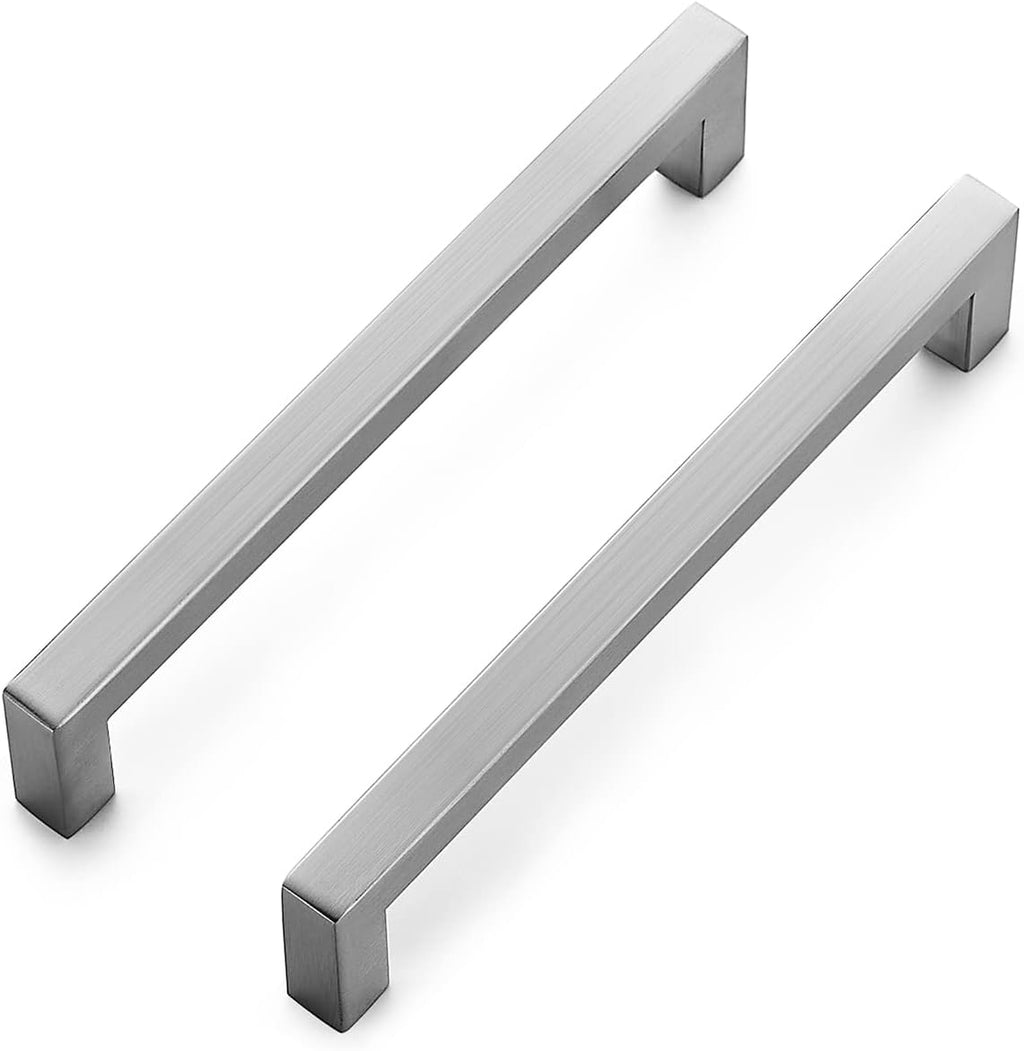 30 Pack 6-1/4 Inch Matte Black Stainless Steel Cabinet Handles J6394