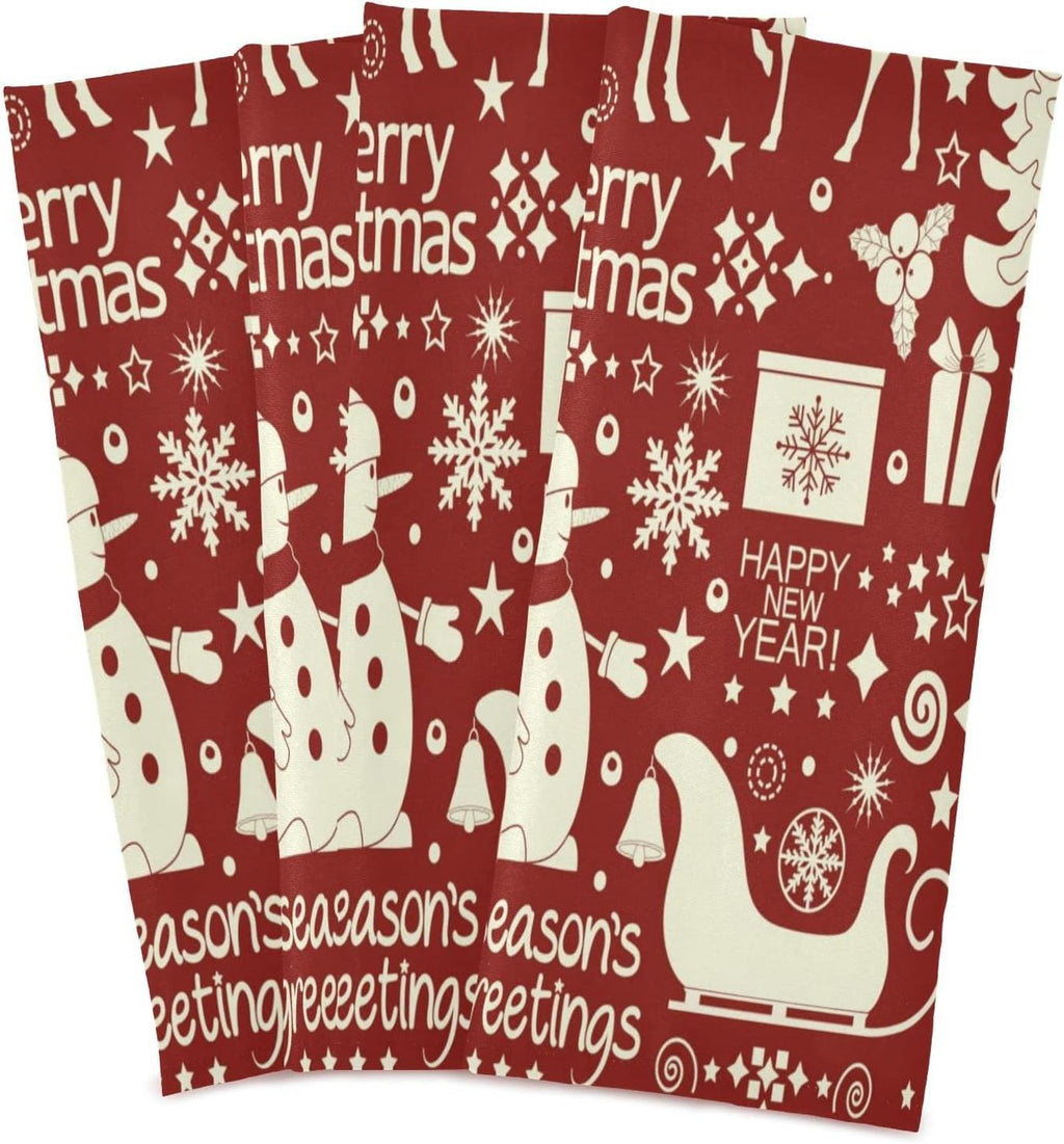 6pcs Kitchen Dish Towel Set, 18"x28" E105272