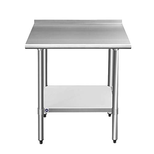 Stainless Steel Single Bowl Utility Sink, 21.5” x 24” x 49.2”, Silver K670