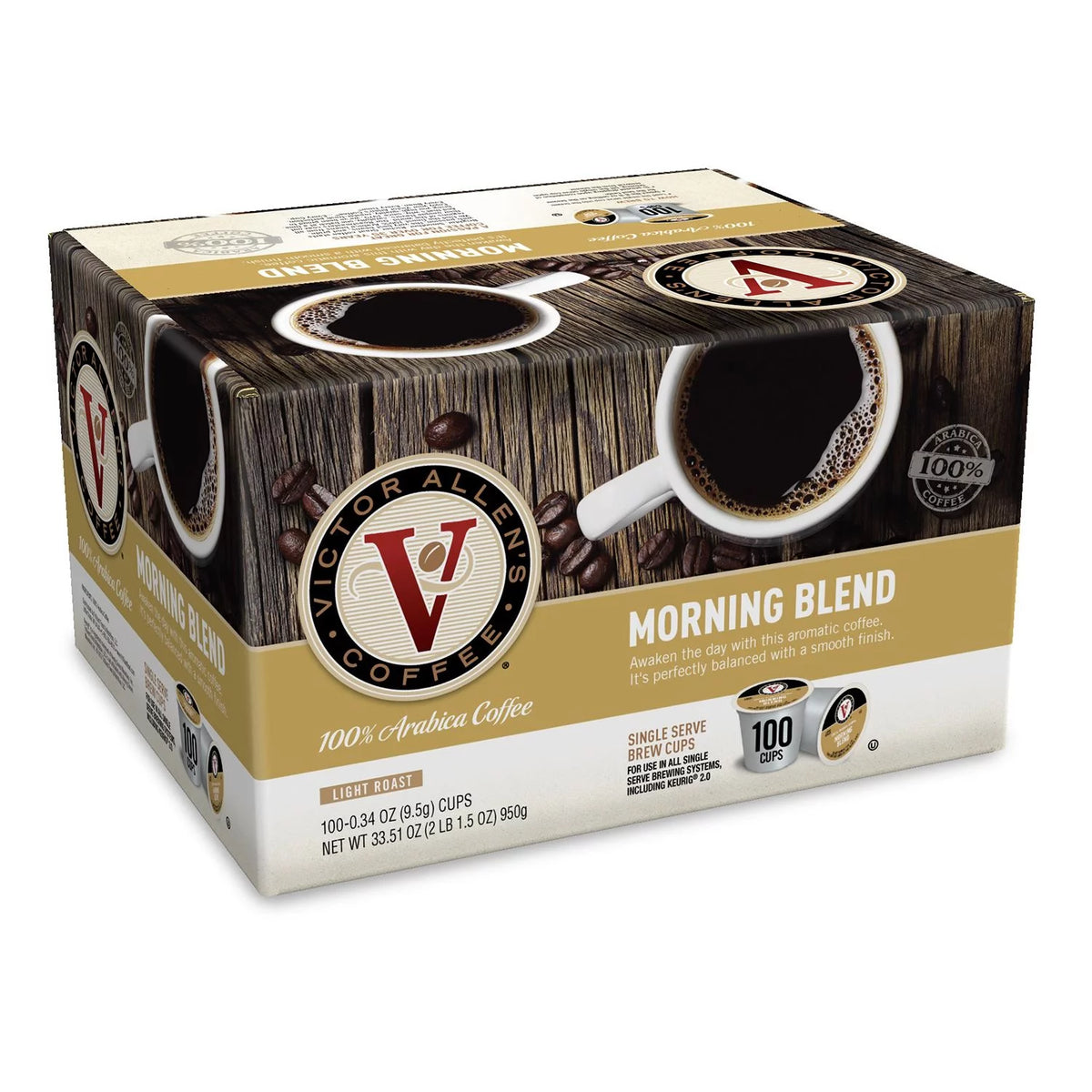 100 Count Coffee Pods E490